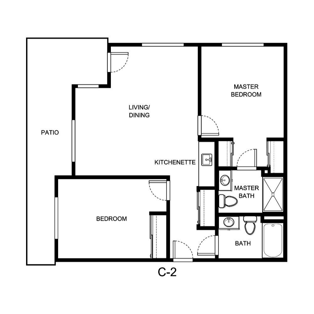 Mission floor plan