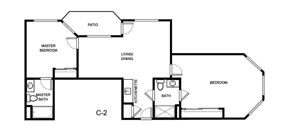 River Island floor plan