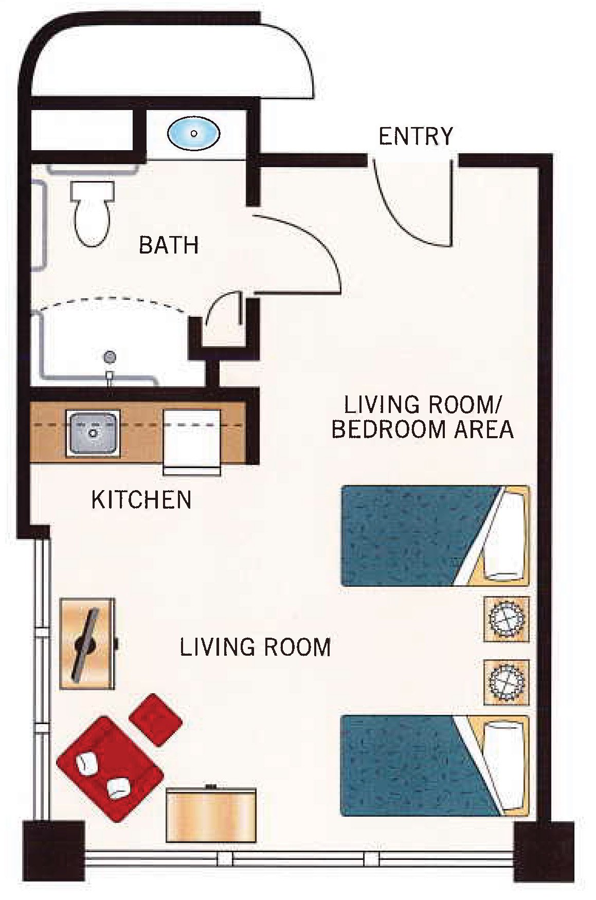The Van Gogh floor plan