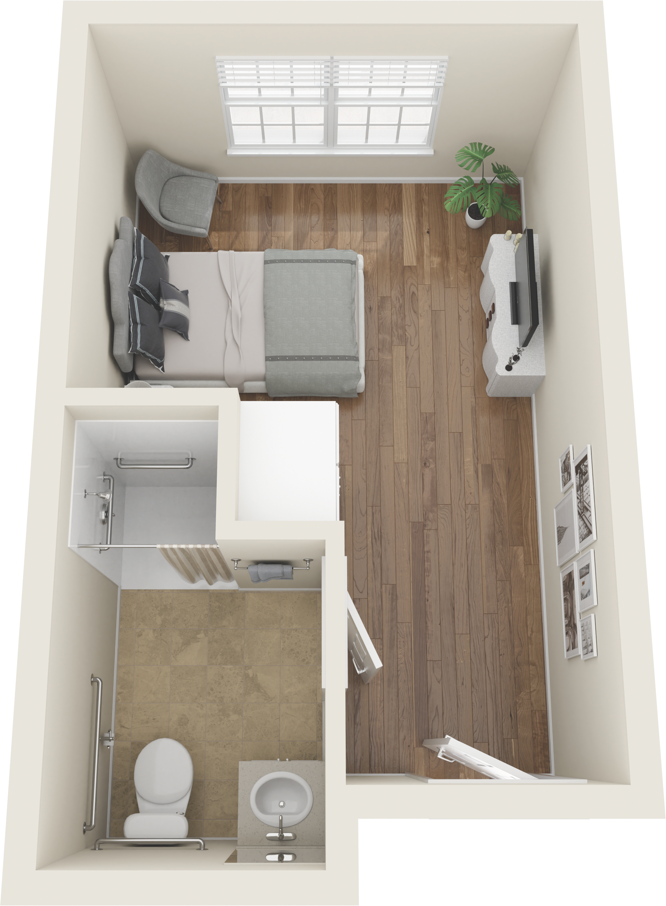 Garden Suite floor plan