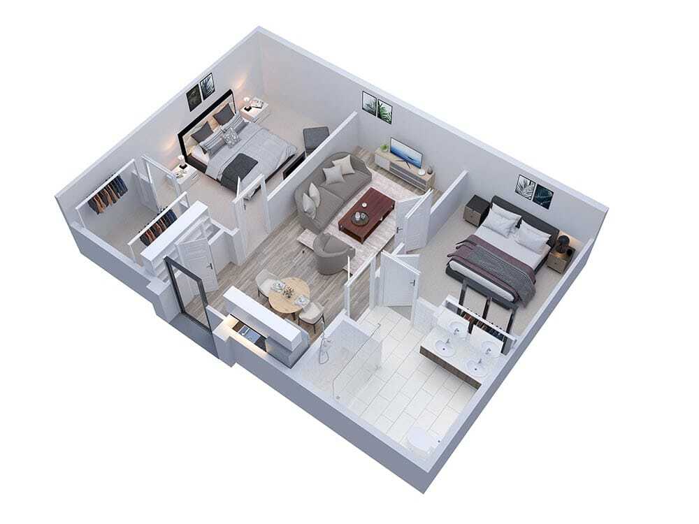 The Trafalgar floor plan