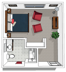 Maple floor plan