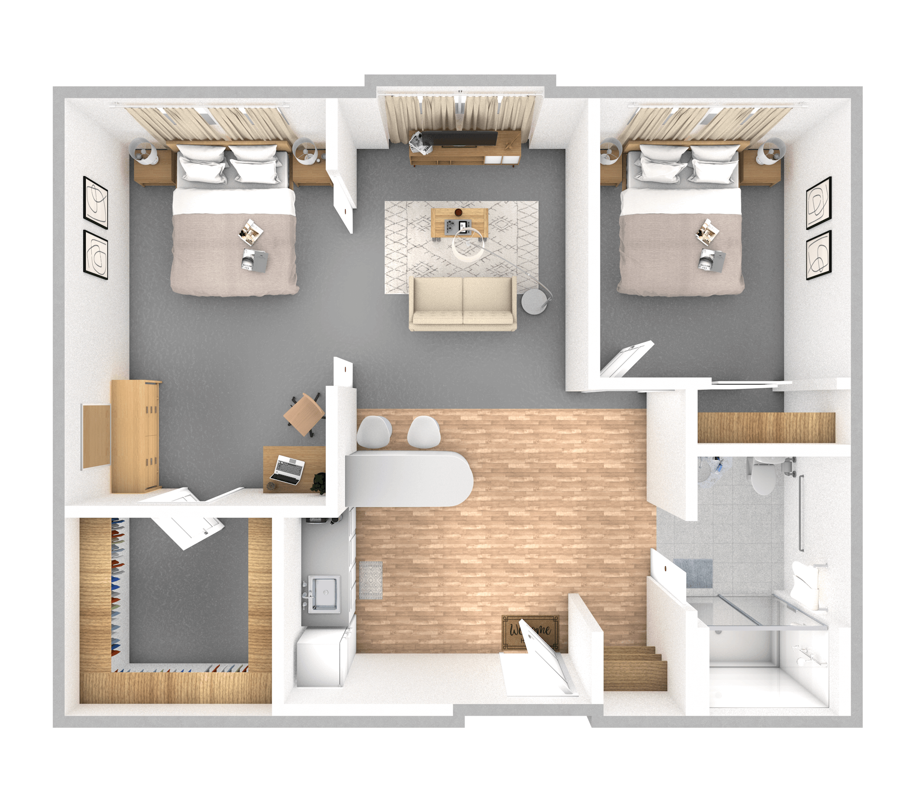 Blue Spruce floor plan