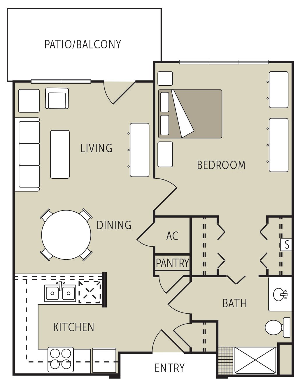 The Azalea floor plan