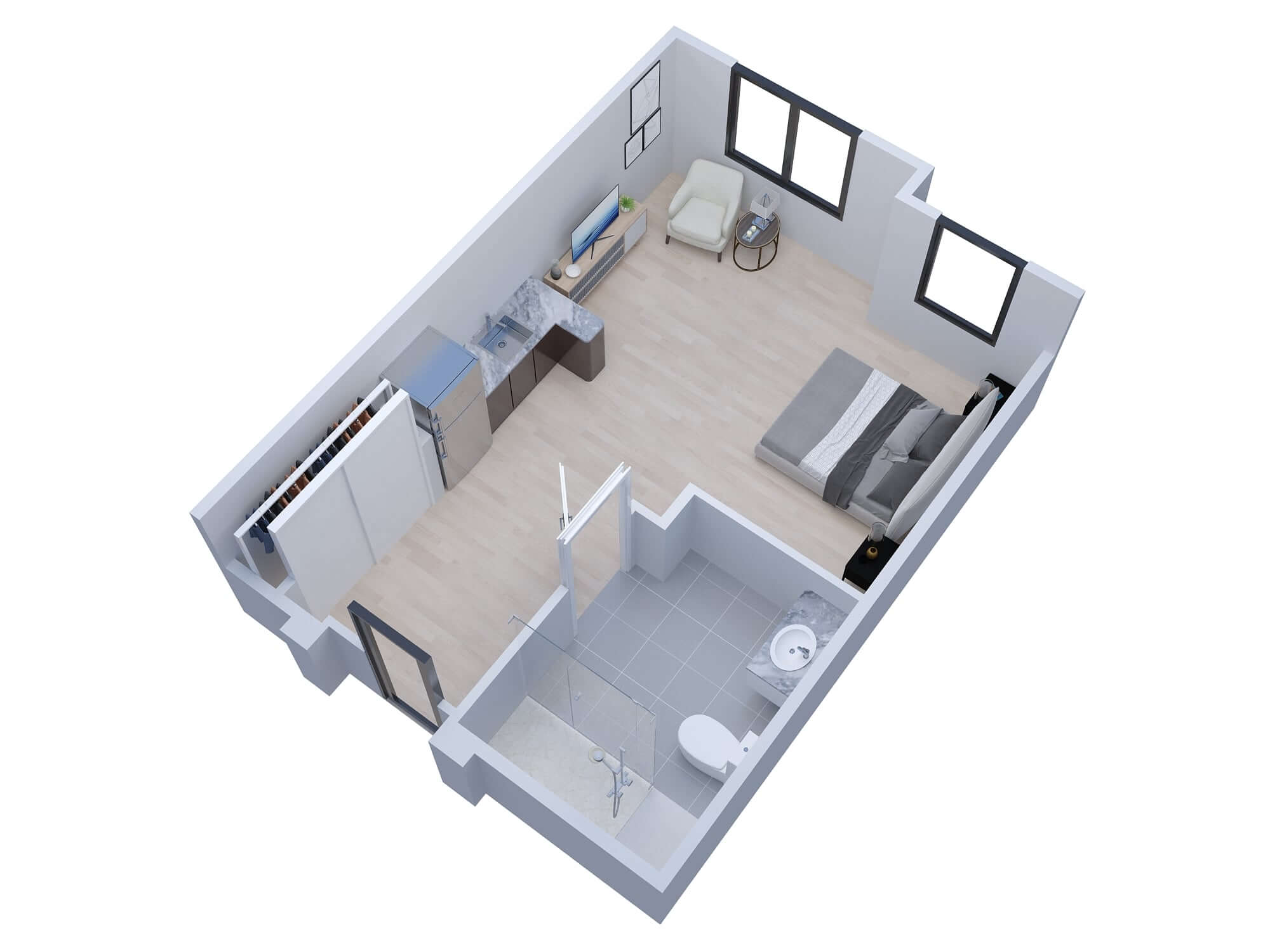 The Windsor Suite floor plan