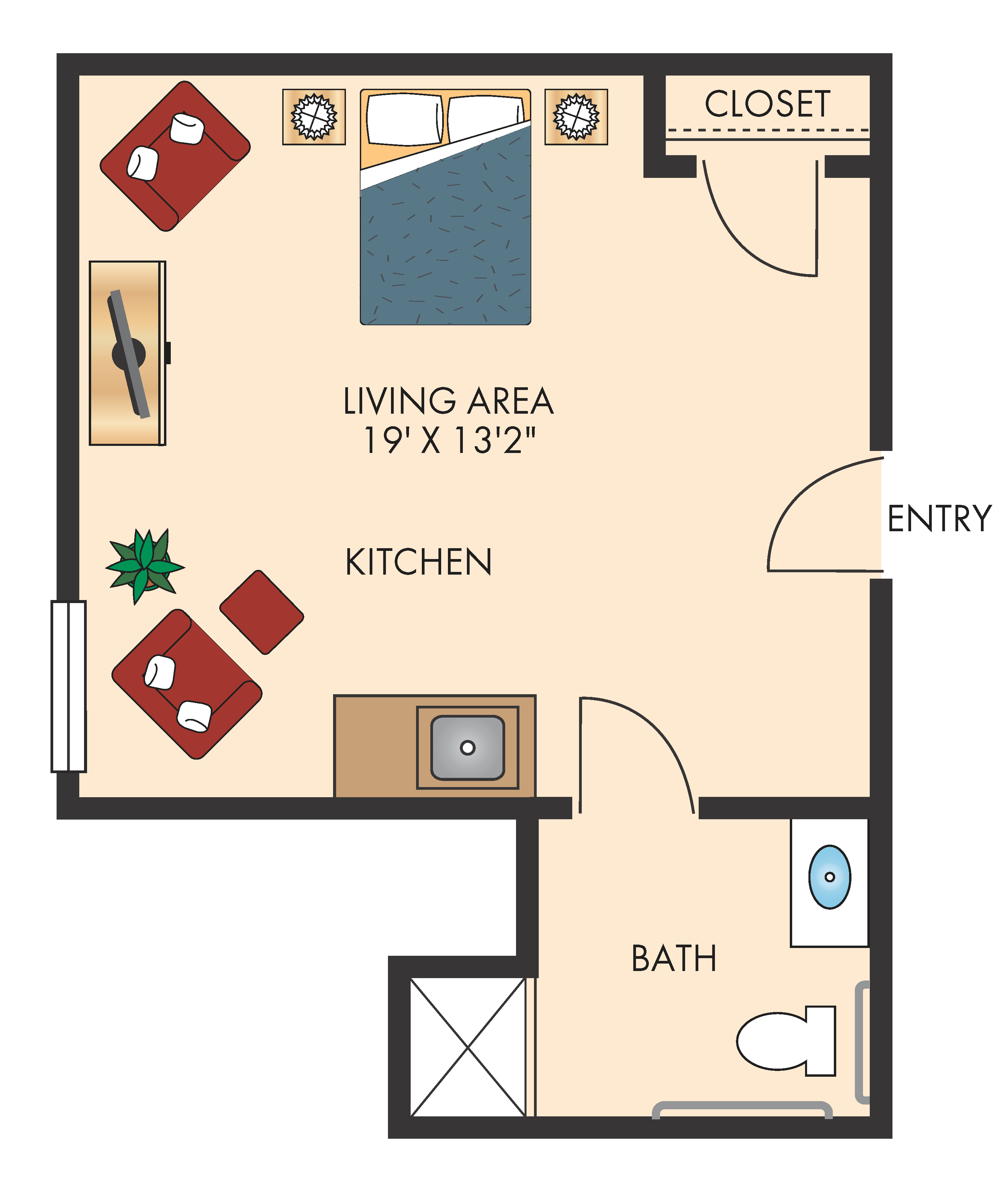 Maple floor plan